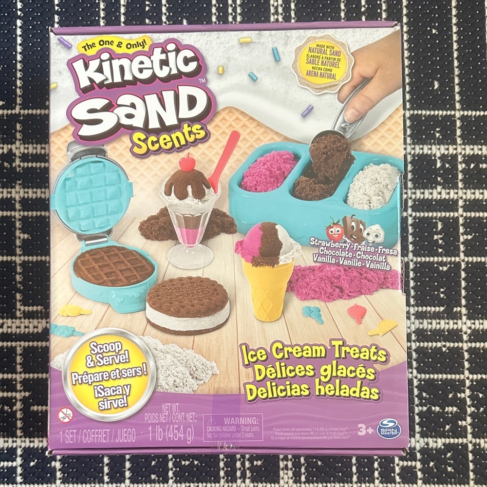 Kinetic Sand Scents ICE CREAM TREATS NIB